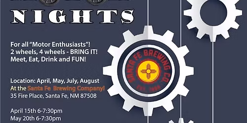 OCD Motor Nights at the Santa Fe Brewing Company!