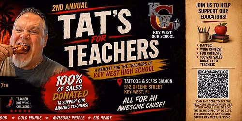 2nd Annual Tats for Teachers