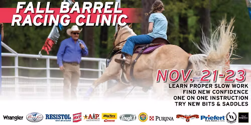 Josey Fall Barrel Racing Clinic 