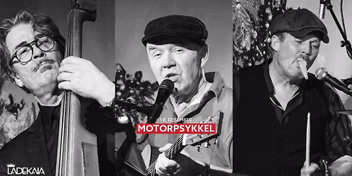 Motorpsykkel p\u00e5 Ladekaia