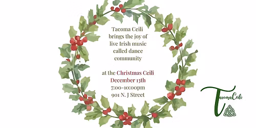 Christmas Ceili: Live Irish Music, Dance & Community