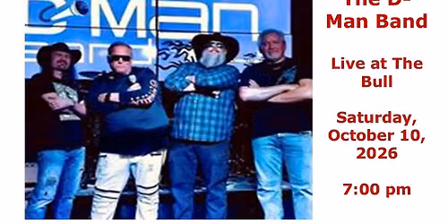 Live Music at The Bull - The D-Man Band