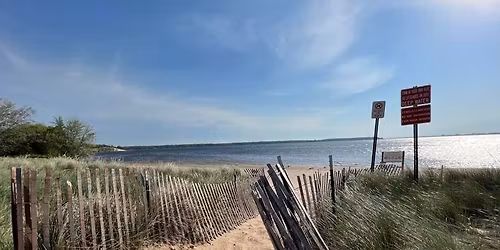 Sunday Pilates \/ Harbor Towne beach