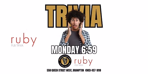 Monday Night Trivia at Keenan's Irish Pub in Brampton