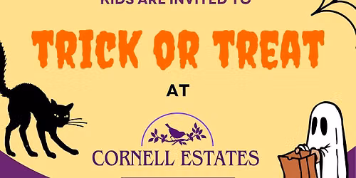 Trick or Treat Event at Cornell Estates