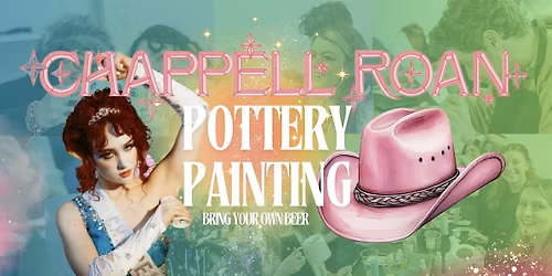 Chappel Roan Themed Pottery Painting Night