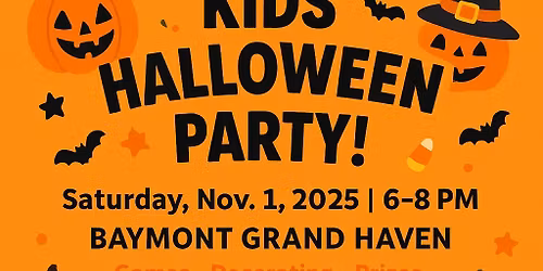 Kids Halloween Party for Overnight Guest