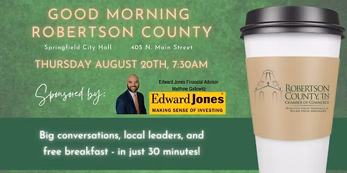 Good Morning Robertson County