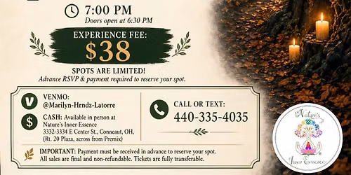 \ud83d\udd6f\ufe0f BURY YOUR FEARS \ud83e\ude8f  A Nature\u2019s Inner Essence Signature Wellness Experience\u2122