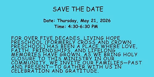 Closing Celebration