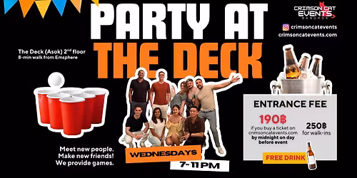 Party at the Deck - Meet & Mingle
