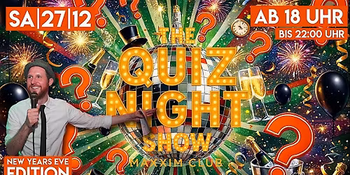 Quiz Night #548.2 - X-Mas\/New Year-Quiz (Allgemeinwissen am Samstag)