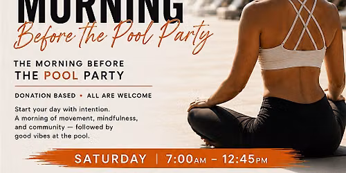 Vital Lounge x FOUND:RE Wellness Morning | Yoga, Pilates, KINRGY & more