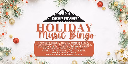 Holiday Music Bingo | Deep River Brewing Company