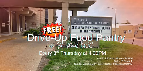 FREE Drive-Up Food Pantry