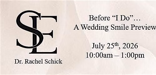 Before "I Do" A Wedding Smile Preview