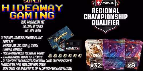 US RCQ 2025-26 Round 3 Standard 1-slot