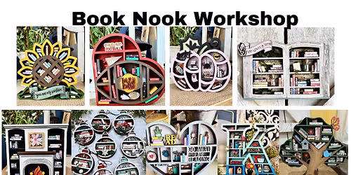 Leavenworth Book Nook Workshop Saturday June 20 @ 10:30am