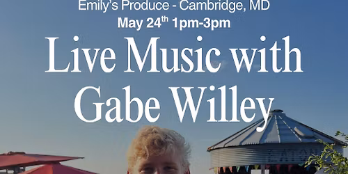Live Music on the Farm: Gabe Willey