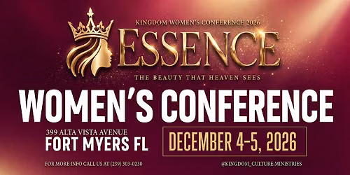 Kingdom Women's Conference 2026: Essence the Beauty that Heaven Sees