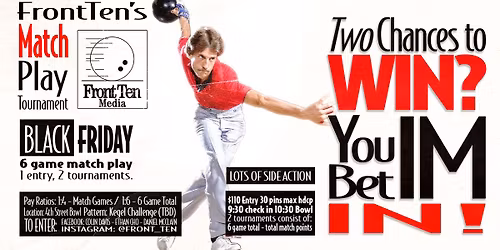 FrontTen\u2019s Black Friday Match Play Singles