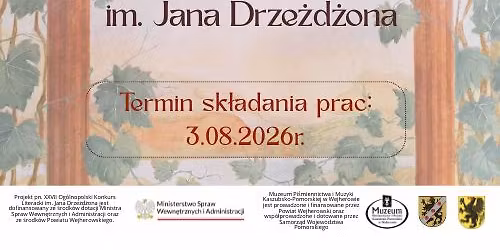 XXVII Og\u00f3lnopolski Konkurs Literacki im. Jana Drze\u017cd\u017cona. Zapraszamy do udzia\u0142u