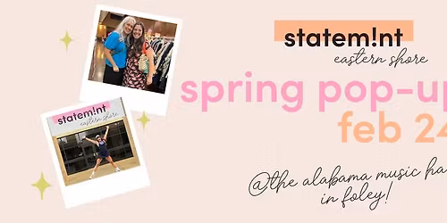 SPRING 2026 \u2728Statemint Eastern Shore POP-UP!