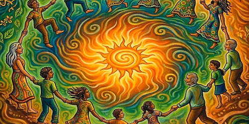SHARING CIRCLE met MUZIEK & POTLUCK (Gratis)