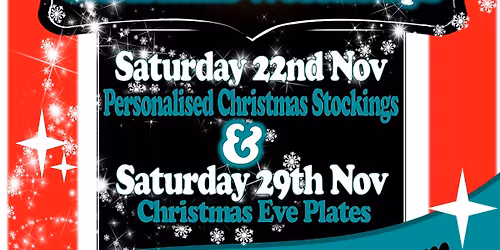 WiGiggles Christmas eve plate workshop