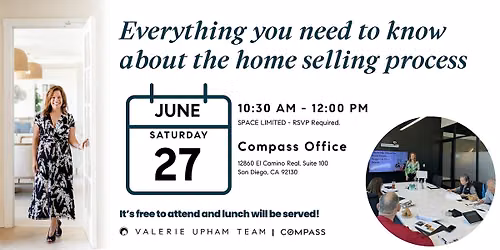 Everything You Need To Know  About Selling Your Home (June 27)