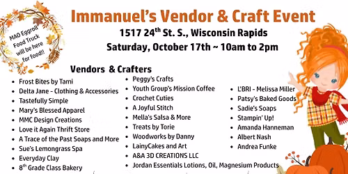 Immanuel Craft & Vendor Fair