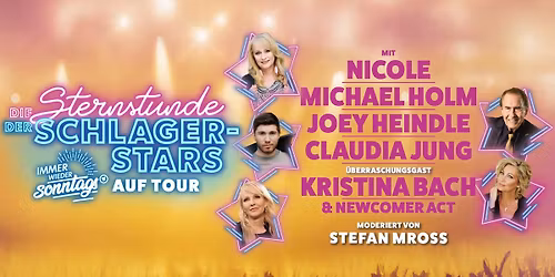 DIE STERNSTUNDE DER SCHLAGERSTARS
