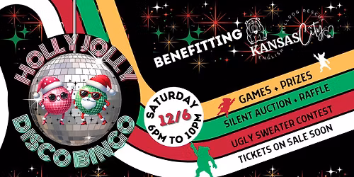 SAVE THE DATE: Holly Jolly Disco Bingo