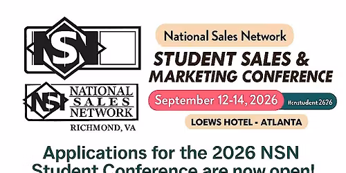 NSN 2026 Student Sales & Marketing Conference \u2013 Launch Your Career