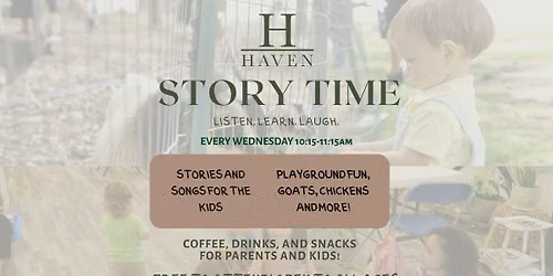 Kids Storytime in the Haven Shoppe