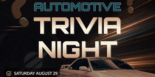 Automotive Trivia Night