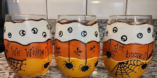 Candy corn Craze Sip & Paint at Leo's