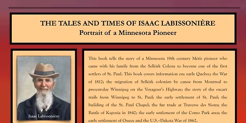 "The Tales and Times of Isaac Labissoni\u00e8re" with Mark Labine