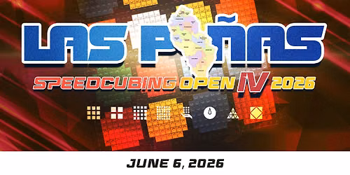 Las Pi\u00f1as Speedcubing Open IV 2026