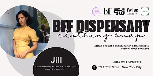 BFF Dispensary New York Clothing Swap hosted by Jill
