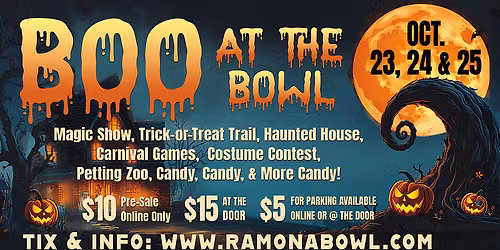 BOO AT THE BOWL IS BACK!