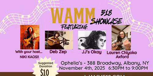 WAMM 518 Showcase