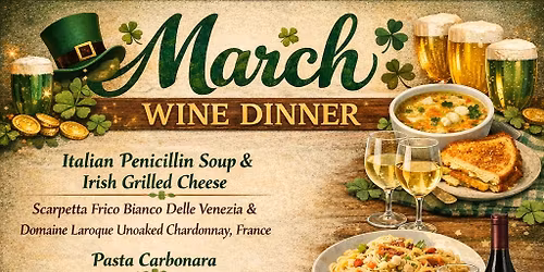 March Wine Dinner