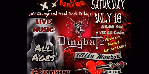 GruNGE Junkies\/\/Billy Monroe and the Soul Survivors\/\/Driving Kim Crazy @Dingbatz 