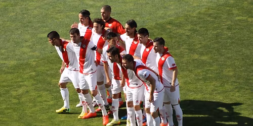 Real Oviedo vs Rayo Vallecano at Carlos Tartiere Stadium