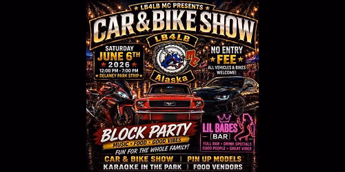 LB4LB MC car and bike show