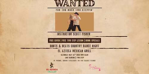 \ud83e\udd20 Boots & Beats Country Dance Night \ud83d\udc62