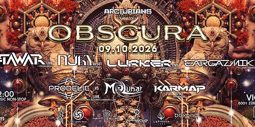 ARCTURIANS PRODUCTIONS PRESENT OBSCURA