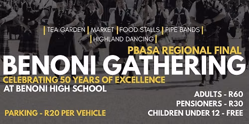 Benoni High School PBASA Regional Final Gathering