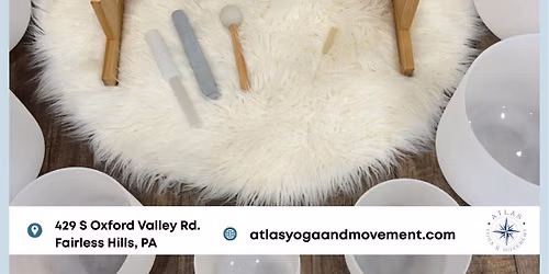 SOUND BATH MEDITATION w\/ Lavender & Jade Healing (optional massage add on by Atlas Yoga & Movement)